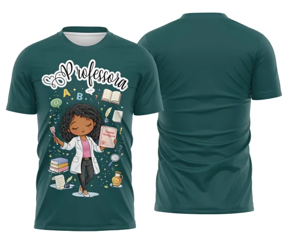 Camiseta Personalizada Professora – Moda & Conforto na Sala de Aula