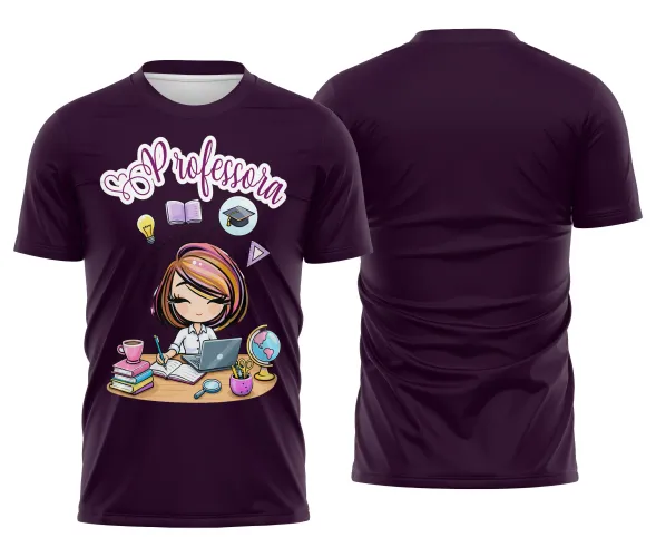 Camiseta Personalizada Professora – Moda & Conforto na Sala de Aula