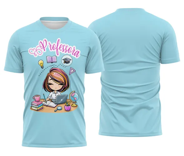 Camiseta Personalizada Professora – Moda & Conforto na Sala de Aula