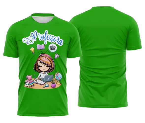 Camiseta Personalizada Professora – Moda & Conforto na Sala de Aula