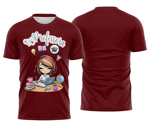 Camiseta Personalizada Professora – Moda & Conforto na Sala de Aula