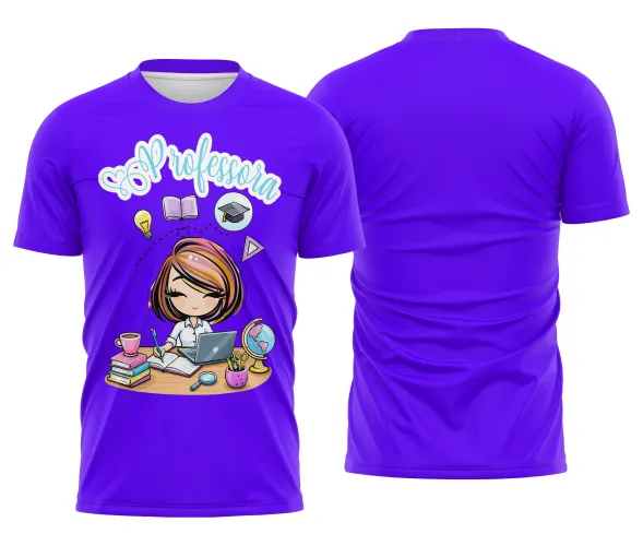 Camiseta Personalizada Professora – Moda & Conforto na Sala de Aula