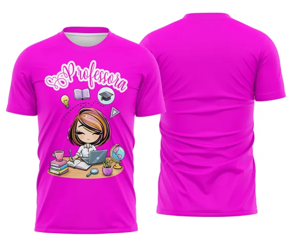 Camiseta Personalizada Professora – Moda & Conforto na Sala de Aula