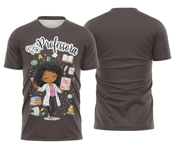 Camiseta Personalizada Professora – Moda & Conforto na Sala de Aula