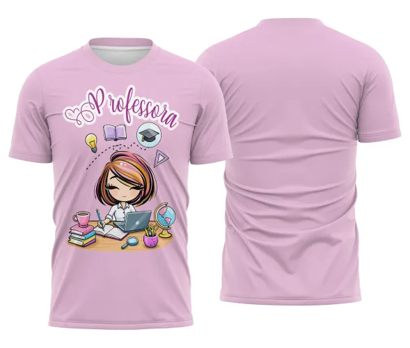 Camiseta Personalizada Professora – Moda & Conforto na Sala de Aula