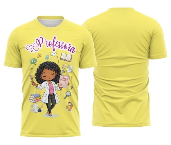 Camiseta Personalizada Professora – Moda & Conforto na Sala de Aula
