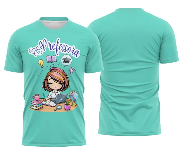 Camiseta Personalizada Professora – Moda & Conforto na Sala de Aula