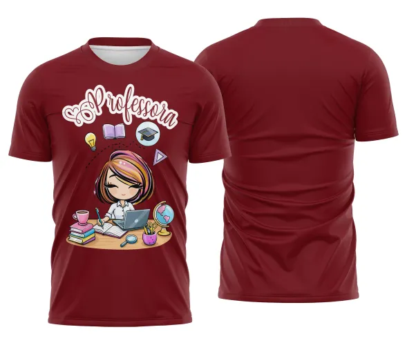Camiseta Personalizada Professora – Moda & Conforto na Sala de Aula
