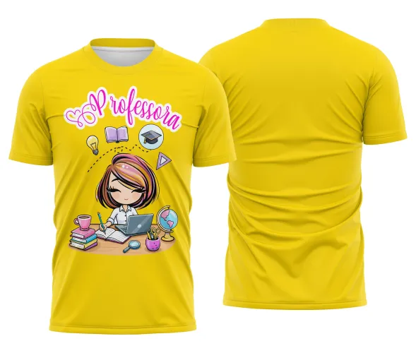 Camiseta Personalizada Professora – Moda & Conforto na Sala de Aula