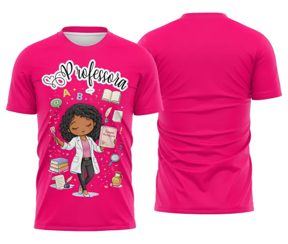 Camiseta Personalizada Professora – Moda & Conforto na Sala de Aula