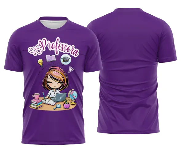 Camiseta Personalizada Professora – Moda & Conforto na Sala de Aula
