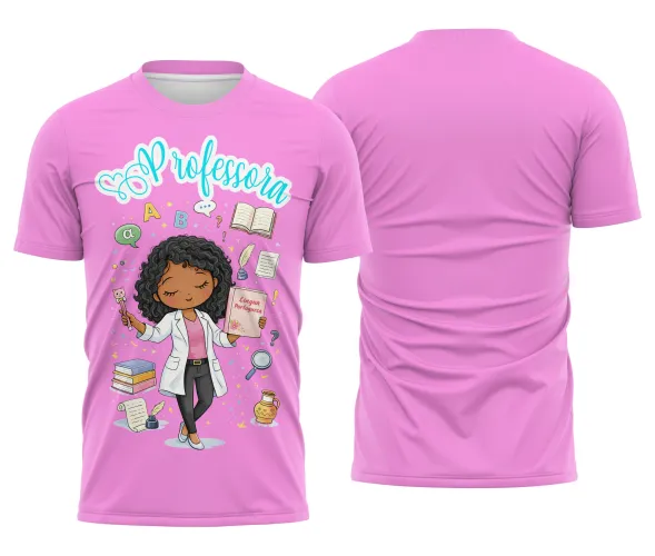 Camiseta Personalizada Professora – Moda & Conforto na Sala de Aula