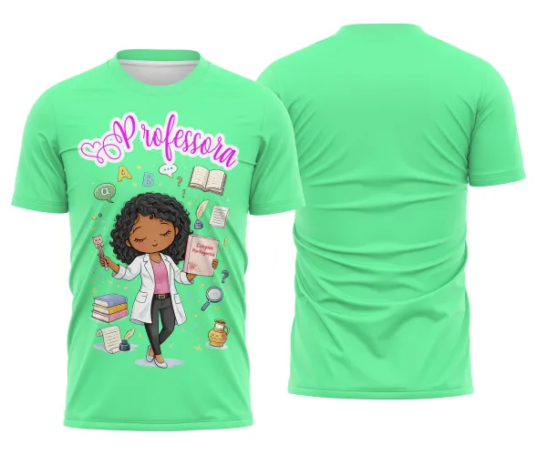 Camiseta Personalizada Professora – Moda & Conforto na Sala de Aula