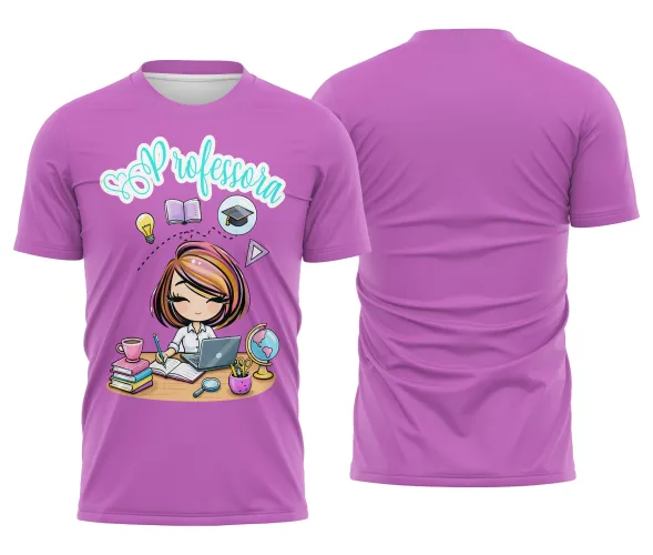 Camiseta Personalizada Professora – Moda & Conforto na Sala de Aula
