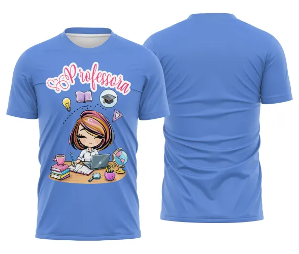 Camiseta Personalizada Professora – Moda & Conforto na Sala de Aula