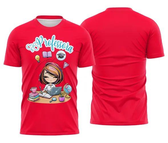 Camiseta Personalizada Professora – Moda & Conforto na Sala de Aula