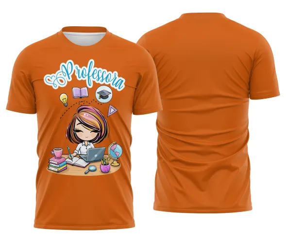 Camiseta Personalizada Professora – Moda & Conforto na Sala de Aula