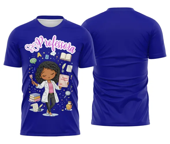 Camiseta Personalizada Professora – Moda & Conforto na Sala de Aula