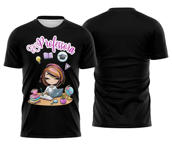 Camiseta Personalizada Professora – Moda & Conforto na Sala de Aula