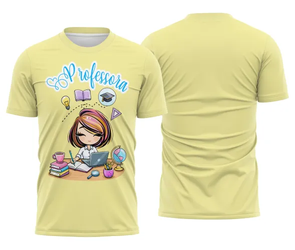 Camiseta Personalizada Professora – Moda & Conforto na Sala de Aula
