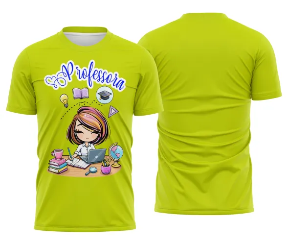 Camiseta Personalizada Professora – Moda & Conforto na Sala de Aula