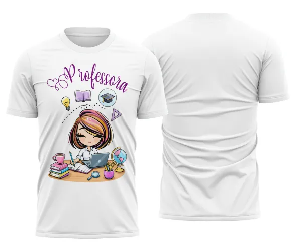 Camiseta Personalizada Professora – Moda & Conforto na Sala de Aula