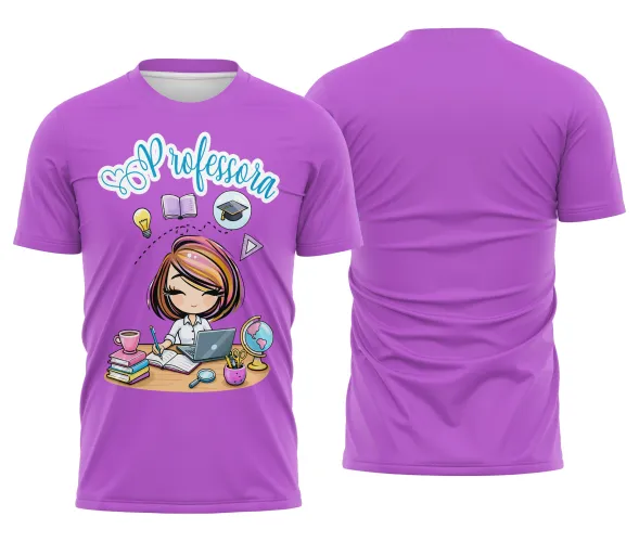 Camiseta Personalizada Professora – Moda & Conforto na Sala de Aula