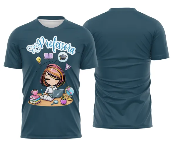 Camiseta Personalizada Professora – Moda & Conforto na Sala de Aula