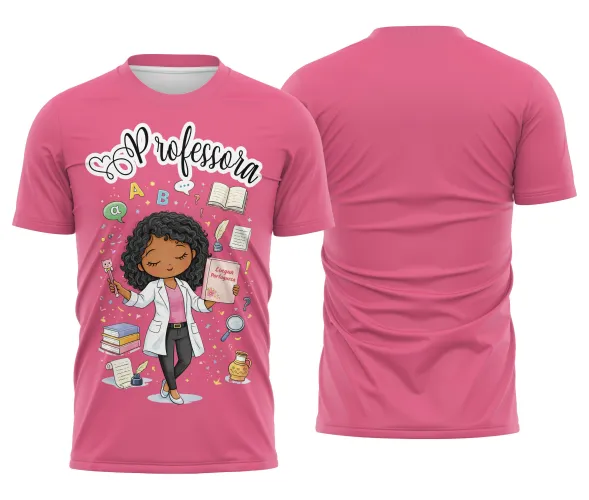 Camiseta Personalizada Professora – Moda & Conforto na Sala de Aula