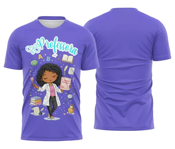 Camiseta Personalizada Professora – Moda & Conforto na Sala de Aula