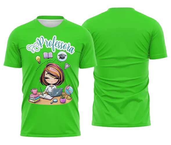 Camiseta Personalizada Professora – Moda & Conforto na Sala de Aula
