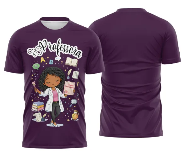 Camiseta Personalizada Professora – Moda & Conforto na Sala de Aula