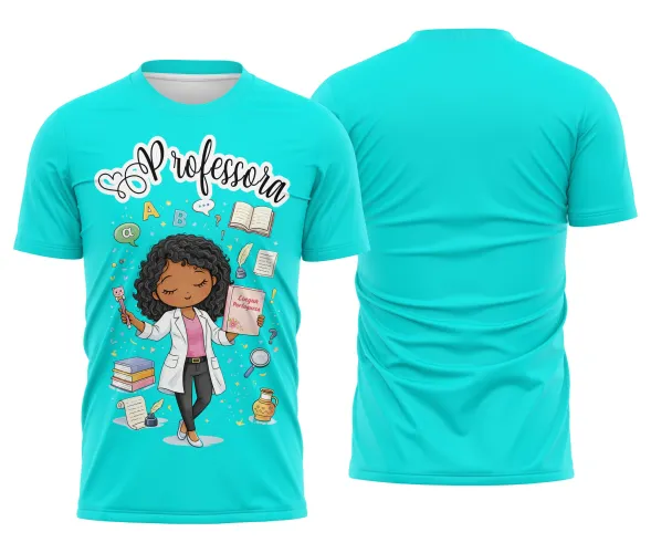 Camiseta Personalizada Professora – Moda & Conforto na Sala de Aula