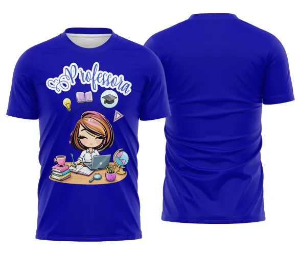 Camiseta Personalizada Professora – Moda & Conforto na Sala de Aula