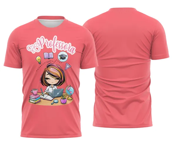 Camiseta Personalizada Professora – Moda & Conforto na Sala de Aula