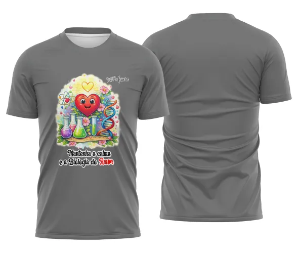 Camiseta Professora de Biologia – Biologia do Amor