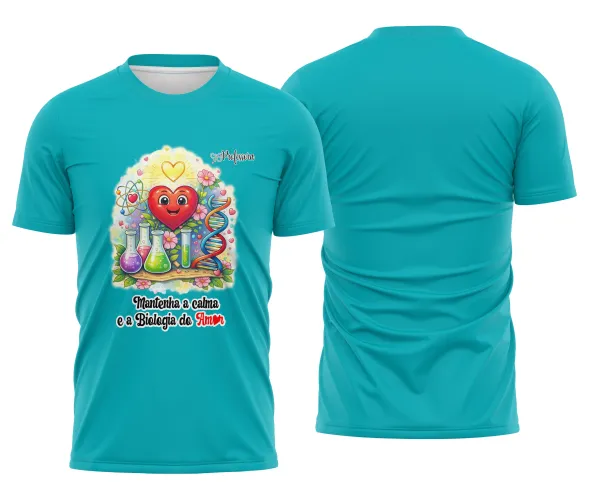 Camiseta Professora de Biologia – Biologia do Amor