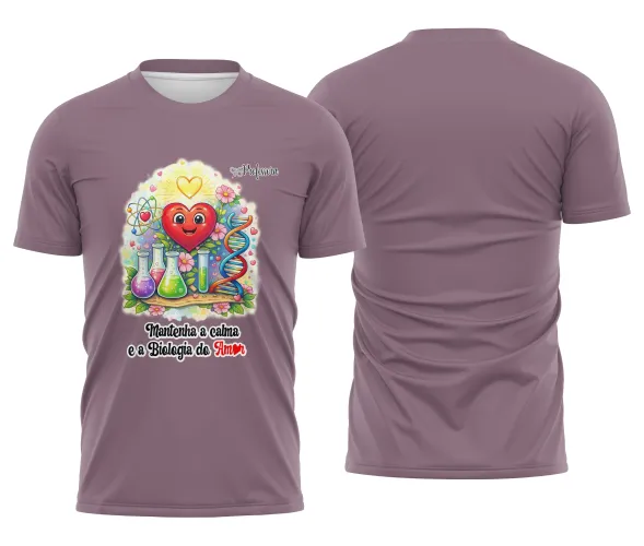 Camiseta Professora de Biologia – Biologia do Amor