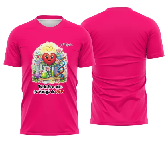 Camiseta Professora de Biologia – Biologia do Amor