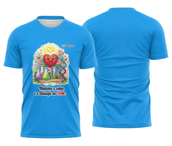 Camiseta Professora de Biologia – Biologia do Amor