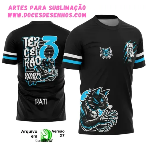 Camiseta Terceirão – Arte Vetor Gatinho 2025 Camiseta Terceirão – Arte Vetor Gatinho 2025
