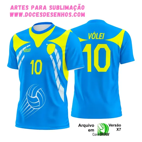 Camiseta Vôlei 2025 Sublimação | Arte Vetor Pronta Camiseta Vôlei 2025 Sublimação | Arte Vetor Pronta