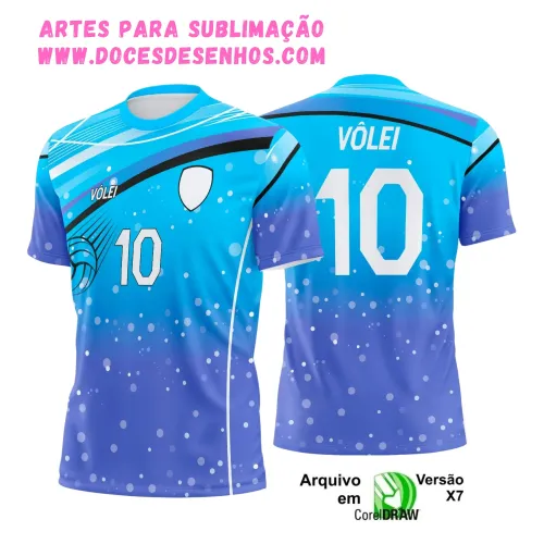 Camiseta Vôlei 2025 Sublimação | Arte Vetor Pronta Camiseta Vôlei 2025 Sublimação | Arte Vetor Pronta