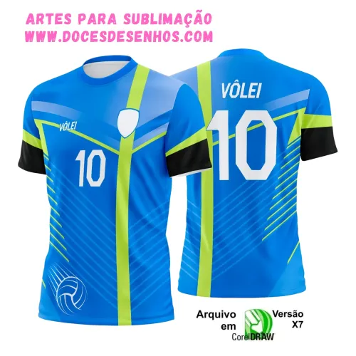 Camiseta Vôlei 2025 Sublimação | Arte Vetor Pronta Camiseta Vôlei 2025 Sublimação | Arte Vetor Pronta