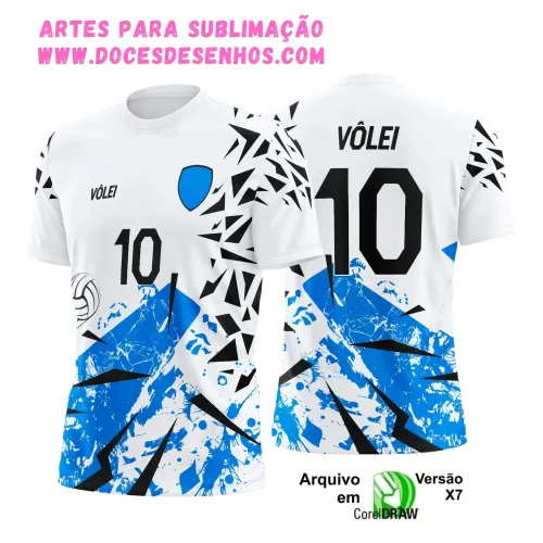 Camiseta Vôlei 2025 Sublimação | Arte Vetor Pronta Camiseta Vôlei 2025 Sublimação | Arte Vetor Pronta