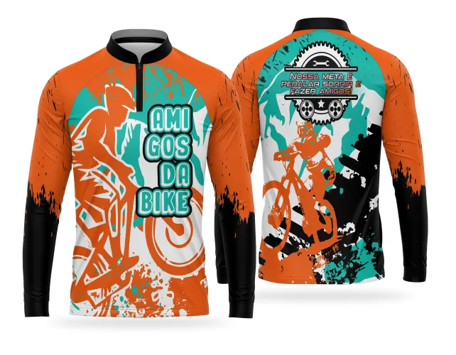 Camiseta de Equipe de Pedal Personalizada Profissional