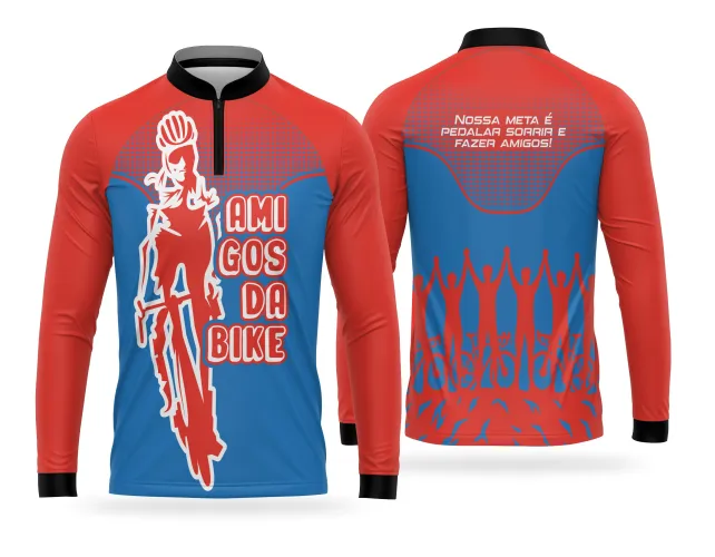 Camiseta de Equipe de Pedal Personalizada Profissional