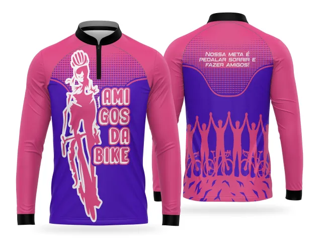 Camiseta de Equipe de Pedal Personalizada Profissional