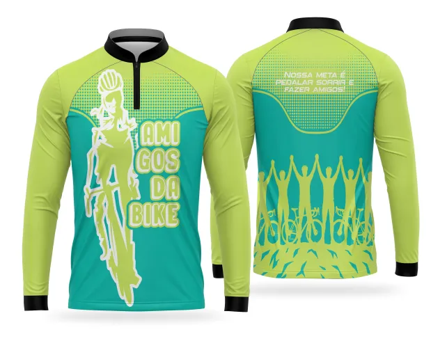 Camiseta de Equipe de Pedal Personalizada Profissional