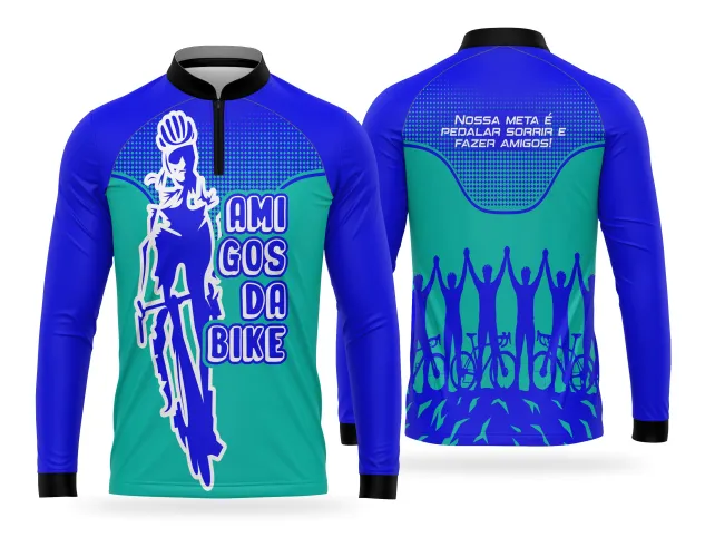 Camiseta de Equipe de Pedal Personalizada Profissional